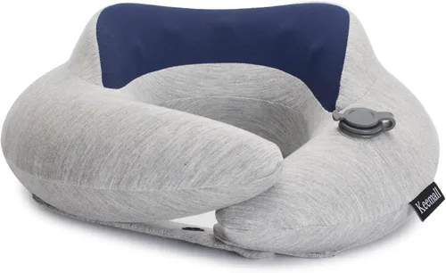 Vista 22 de Keemall Almohada de Cuello de Coche Inflable, Almohada de Reposacabezas de Coche Inflable Suave para Asiento de Conducción con Correa Ajustable