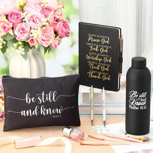 Vista 6 de SiliFine 6 piezas de regalos cristianos para mujeres, religiosos, inspiradores, espirituales, regalos de Navidad para mujeres, mamá, esposa, novia