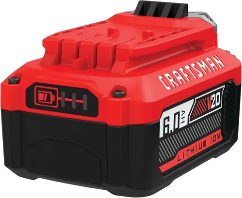 Vista 10 de Batería de herramienta eléctrica de iones de litio CRAFTSMAN V20 6Ah (CMCB206)