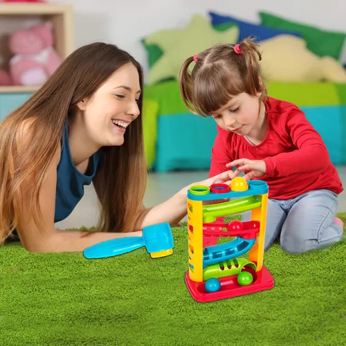 Vista 6 de Súper durable "Pound A Ball" de Playkidz, una gran diversión para los niños pequeños