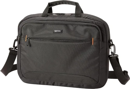Vista 12 de Amazon Basics - Funda de transporte para laptop con correa de hombro, 1 unidad, 11.6 pulgadas, negro