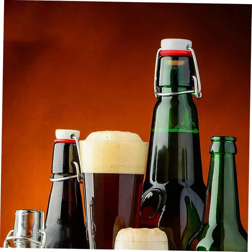 Vista 5 de HEMOTON 10 juntas de botella para botellas de soda reutilizables, impermeables, arandelas de sellado para cerveza