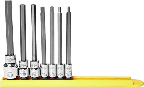 Vista 12 de Mayhew Tools 16032 Torx Juego de brocas de inserción, cromado, 10 piezas de longitud media