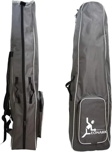 Vista 16 de LEONARK Bolsa de rueda de esgrima con barra de tracción para sable de espada y papel de aluminio - Hema Sword Bag Trolley Case para esgrima traje