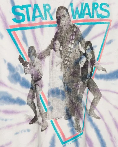 Vista 5 de Camiseta vintage Star Wars Heroes para mujer