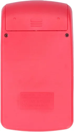 Vista 7 de Calculadoras, Pantalla clara Pequeña Calculadora Alimentada por Batería para Negocios para la Oficina para la Escuela rojo
