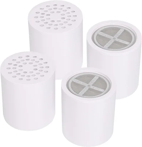 Vista 8 de Cartucho de repuesto de filtro de ducha de 15 etapas, filtro de ducha universal de alto rendimiento para agua dura, elimina cloro y sustancias