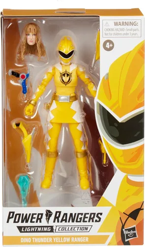 Vista 2 de Power Rangers Lightning Collection Dino Thunder Yellow Ranger - Figura