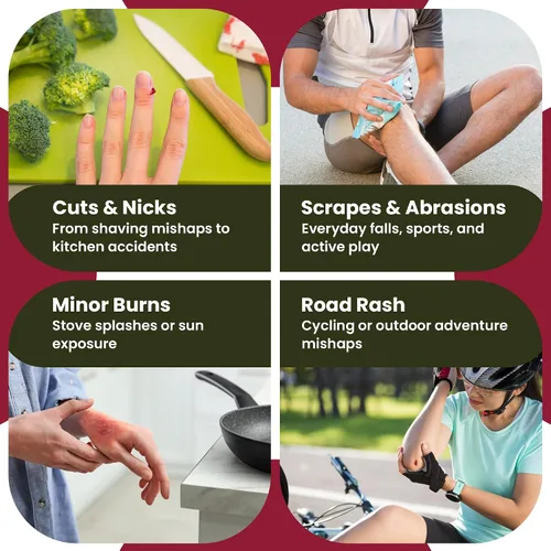 Vista 4 de Brave Soldier Ungüento antiséptico curativo - Mejor crema para el cuidado de heridas y reparación de la piel con aceite de árbol de té - Suministros