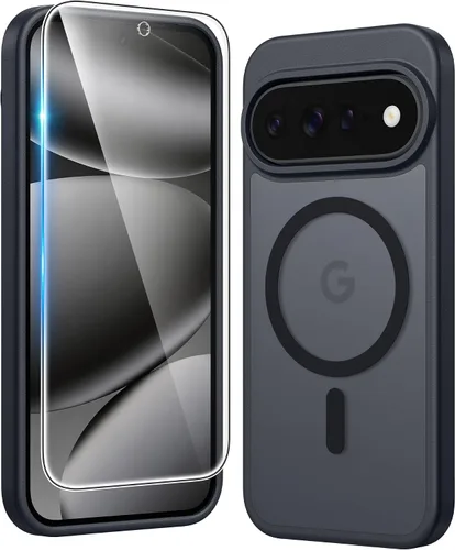 Vista 75 de FNTCASE Funda magnética para iPhone 12, grado militar, protección contra caídas, antiamarilleamiento, duradera, resistente y parachoques a prueba