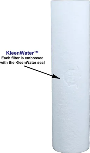 Vista 4 de KleenWater KW2510G - Cartucho de repuesto de filtro de agua para sedimentos de óxido de suciedad, 5 micrones, compatible con WHKF-GD05 FXWTC AP110