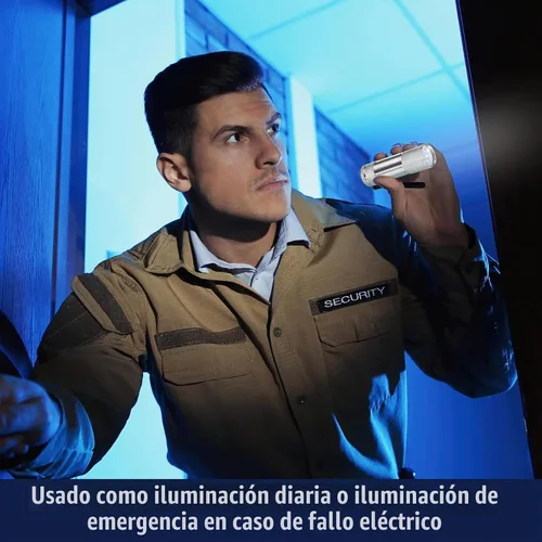 Vista 5 de VIHOSE 12 piezas de linternas mini a granel, linternas de mano brillantes de aluminio con cordón, linternas LED pequeñas para lectura nocturna