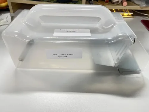Vista 9 de Trampa humana para ratones de 12 pulgadas para interiores y exteriores, para el hogar, trampa de jaula con animales vivos, trampa transparente