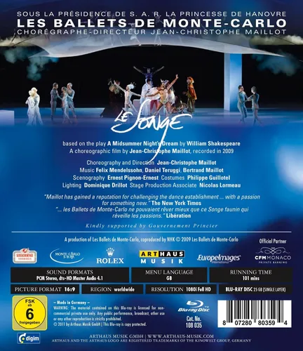 Vista 3 de Maillot, Jean-Christophe - Le Songe Blu-ray