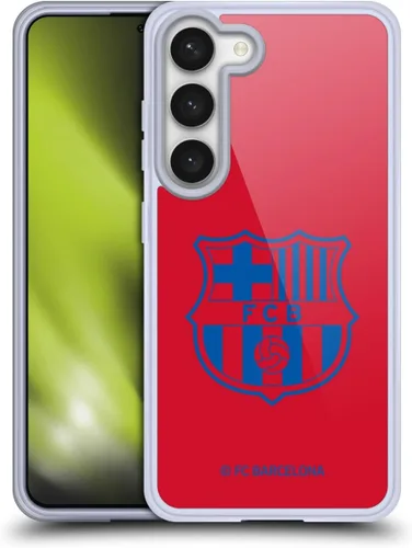 Vista 56 de Head Case Designs Funda de gel con licencia oficial del FC Barcelona Barca Crest Patterns [protección de grado militar] compatible con Google Pixel 3