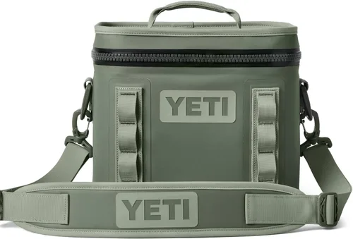 Vista 17 de YETI Hopper Flip 8 Hielera Suave Portátil amarillo (Firefly Yellow)