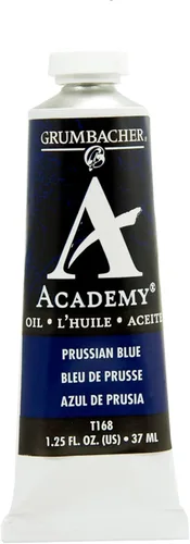 Vista 5 de Grumbacher Academy Pintura al óleo, 1.3 fl oz/1.25 oz, gris Payne Azul cobalto