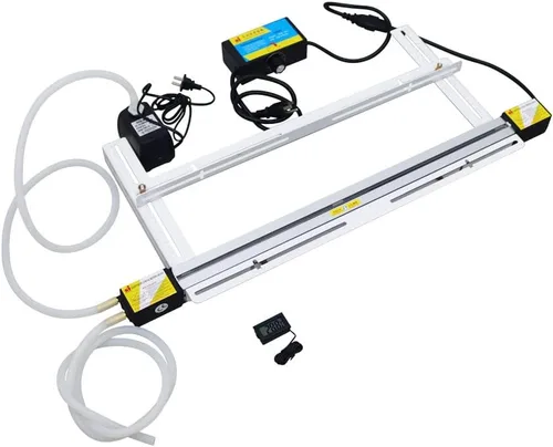 Vista 2 de Dobladora de calor de acrílico (110V, 300W, 12in) con soporte Equipo de doblez de PVC