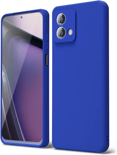 Vista 60 de oakxco para Motorola Moto G Stylus 5g 2021 Funda de teléfono de silicona líquida, delgada y suave, de goma de caucho, TPU, cubierta simple y lisa