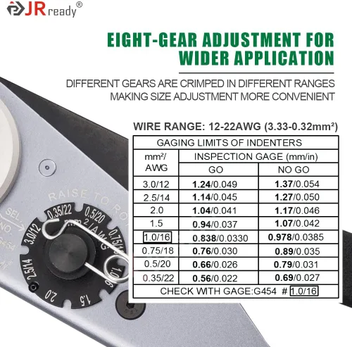 Vista 5 de JRready ST6360 Kit de conectores Deutsch, conector DTM 2 3 4 6 8 12 pines, herramienta de engarce Deutsch, contactos sólidos 20-22 AWG, 10 piezas
