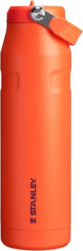 Vista 71 de STANLEY - Botella de agua IceFlow Flip Straw 2.0 con pajilla abatible, abertura más grande, acero inoxidable aislado, sin bisfenol A, 16 onzas