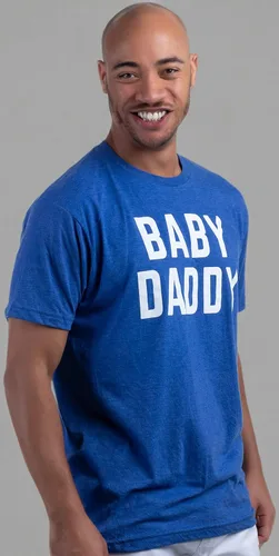 Vista 7 de Baby Daddy Divertida camiseta unisex con humor para el Día del Padre