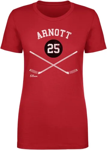 Vista 2 de 500 LEVEL Jason Arnott Camiseta para mujer - Jason Arnott New Jersey 25 Sticks