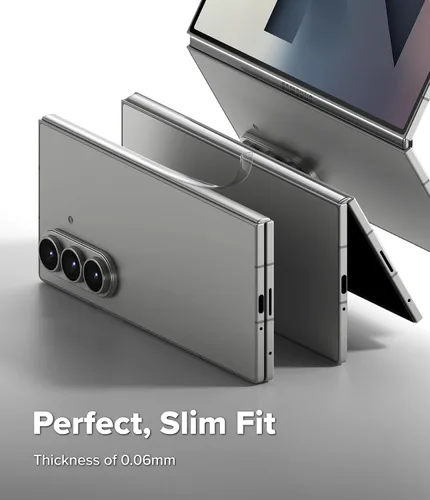 Vista 5 de Ringke Hinge Dual Easy Pro Film compatible con Samsung Galaxy Z Fold 7 Protector de bisagra (no protector de pantalla), cubierta adhesiva de TPU