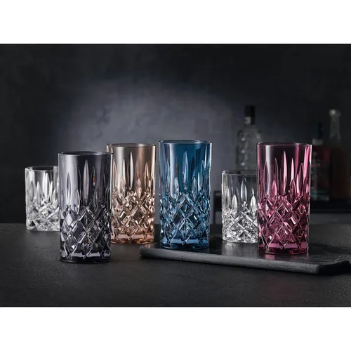 Vista 3 de Nachtmann Noblesse - Juego de 2 vasos Longdrink, color humo