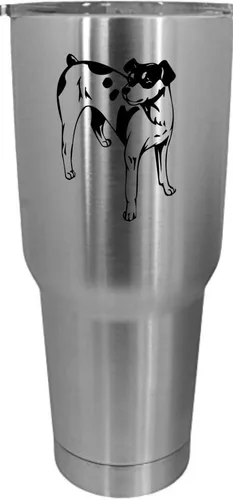 Vista 277 de Cairn Terrier - Vaso grabado con temática de perro, 30 onzas