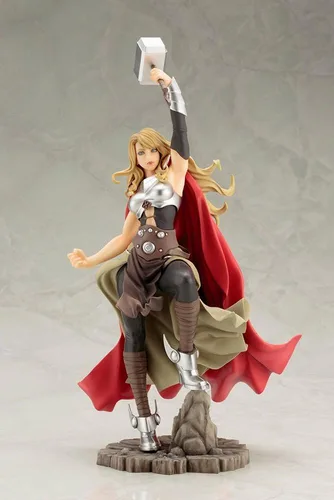 Vista 6 de Kotobukiya Marvel - Figura femenina de Thor (Jane Foster) Bishoujo a escala 1/7
