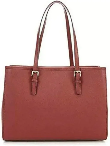 Vista 2 de Michael Kors Jet Set Travel Large East West Bolso de piel