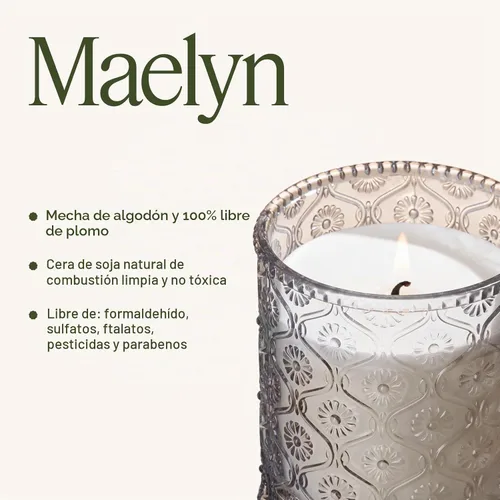 Vista 6 de LA JOLIE MUSE - Velas perfumadas de lino y algodón para el hogar, cera de soja, 40 horas Luxury Jar Candle, Clean Non Toxic, Gift for Women & Men