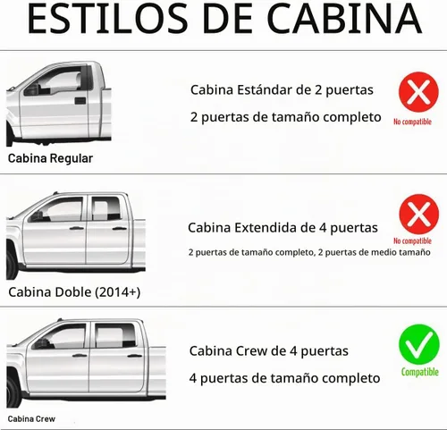 Vista 2 de Lightronic Visera de ventana de ventilación automática extra duradera en canal, compatible con Chevrolet Silverado 2014-2018 y GMC Sierra 1500