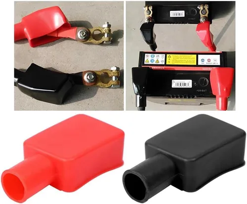 Vista 10 de zipelo Conector de terminal de batería, juego de abrazadera de terminal de cable de batería de poste superior, positivo y negativo, 1 par, buen