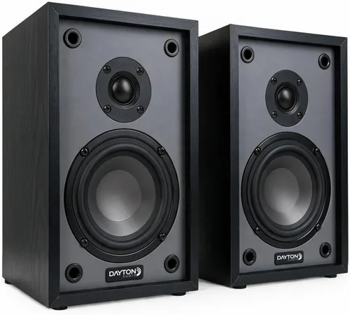 Vista 7 de Dayton Audio Par de altavoces para estantería Classic B40 (negro)