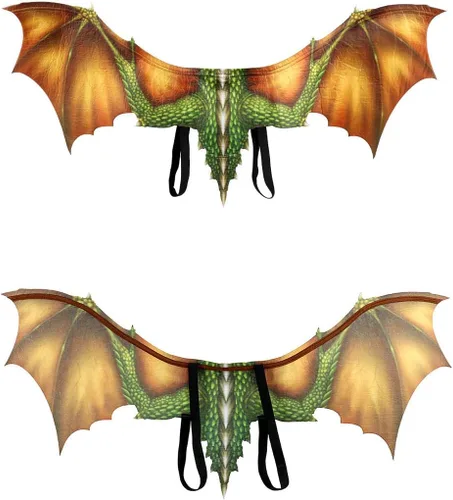 Vista 5 de Himine Alas de dragón no tejidas para adultos Cosplay Props