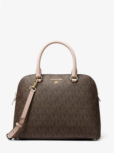 Vista 2 de Michael Kors Cindy - Bolso de cuero y logotipo mediano