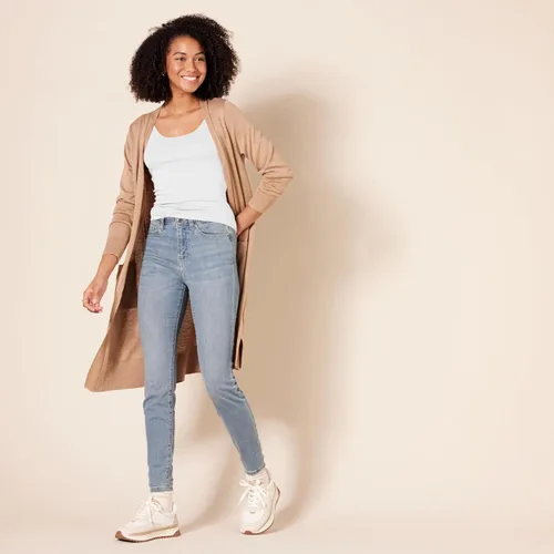 Vista 6 de Tienda Essentials - Camiseta sin mangas de corte entallado para mujer