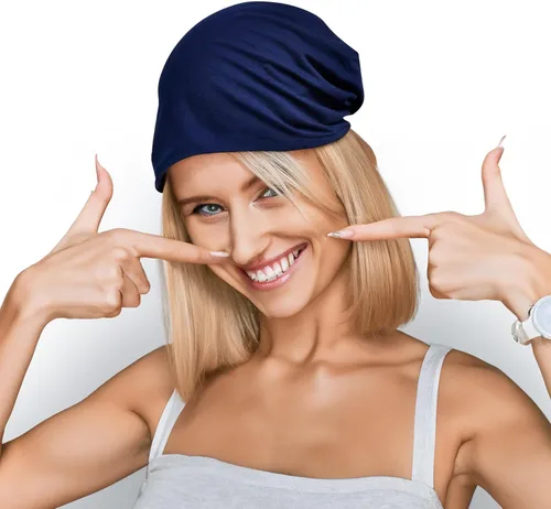 Vista 47 de Jemis Skullies - Gorro tipo beanie informal para otoño