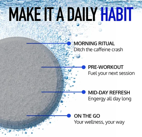 Vista 7 de DRINK HRW Rejuvenecimiento - Tabletas de agua de hidrógeno molecular (60 unidades) + tabletas de baño de hidrógeno de alivio (60 unidades)