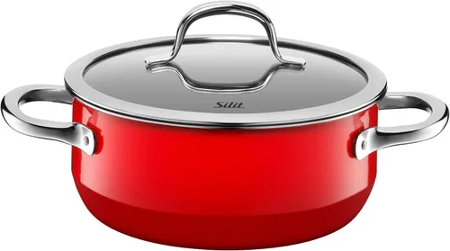 Vista 5 de Silit Juego de utensilios de cocina Passion de 4 piezas, color rojo