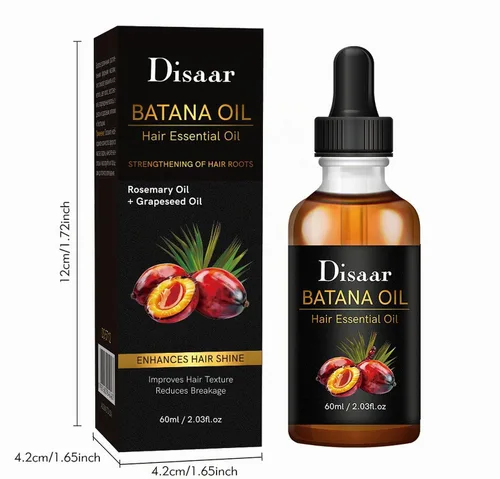 Vista 8 de DISAAR BEAUTY Batana Aceite Capilar Romero Semilla de Uva Dañado 2 fl oz