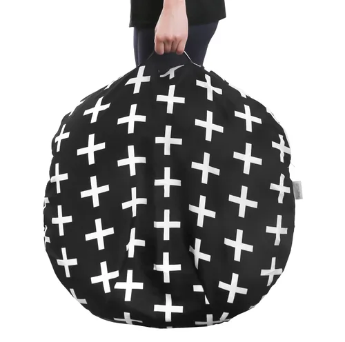 Vista 6 de Mila Millie Funda extraíble resistente al agua para tumbona de recién nacido, diseño unisex de cruz suiza, tela suave y lavable de alta calidad
