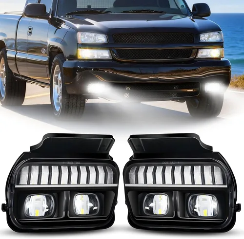 Vista 48 de Luces antiniebla de conducción compatibles con lámparas de parachoques delantero Honda CRV 2007 2008 2009 con bombillas halógenas H11 de 12 V 55 W
