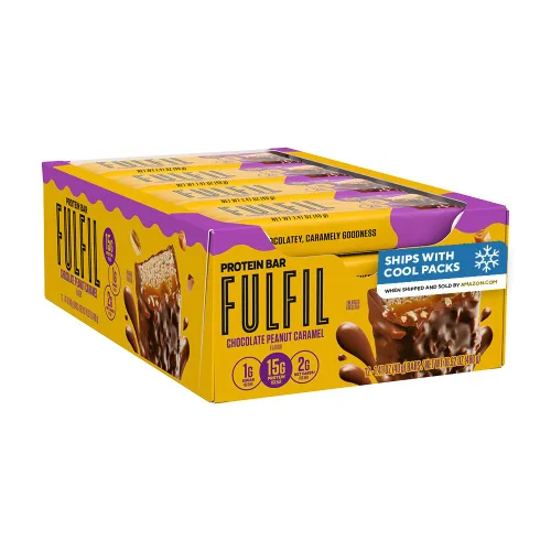 Vista 8 de FULFIL - Barras de proteína surtidas Best Sellers, sin gluten, 15 g de proteína, básicas de despensa, 12
