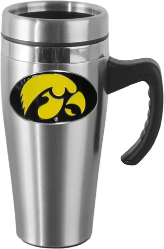 Vista 4 de Siskiyou Sports NCAA - Taza de viaje de acero con asa