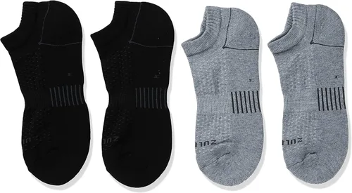 Vista 4 de Balega Zulu Cushioning Performance No Show Active Lifestyle Socks for Men and Women (3 Pair)