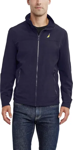 Vista 19 de Nautica - Chaqueta bomber de golf para hombre, ligera, con cremallera completa, cortavientos, atlética, para exterior Ártico Ártico