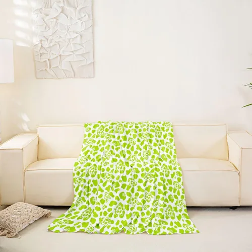 Vista 6 de Erosebridal Funda protectora para sofá, diseño de vaca lechera, diseño de vaca verde manzana, funda acolchada para sofá de animales occidentales